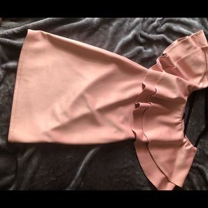 off the shoulder dress